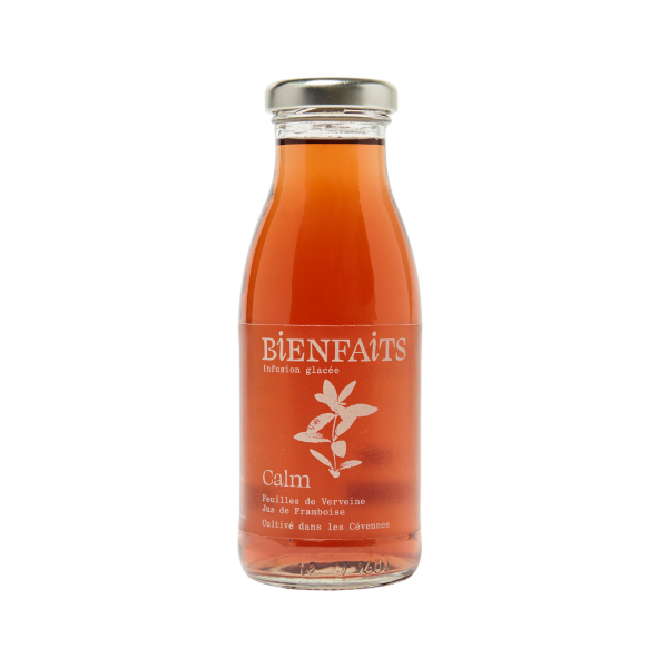 Boisson naturelle calm (verveine, jus de framboise) - 1