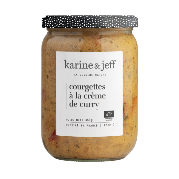 Courgettes à la crème de curry - 1